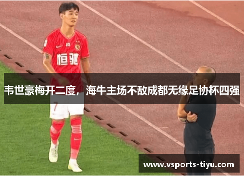 韦世豪梅开二度，海牛主场不敌成都无缘足协杯四强